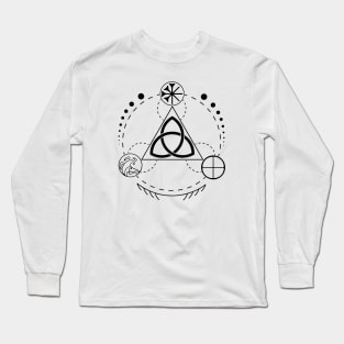 Triquetra - Earth, Sea & Sky Long Sleeve T-Shirt